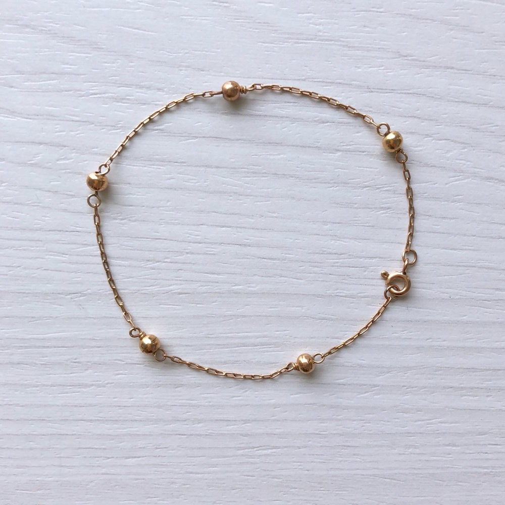 Vintage Gold Chain Bracelet